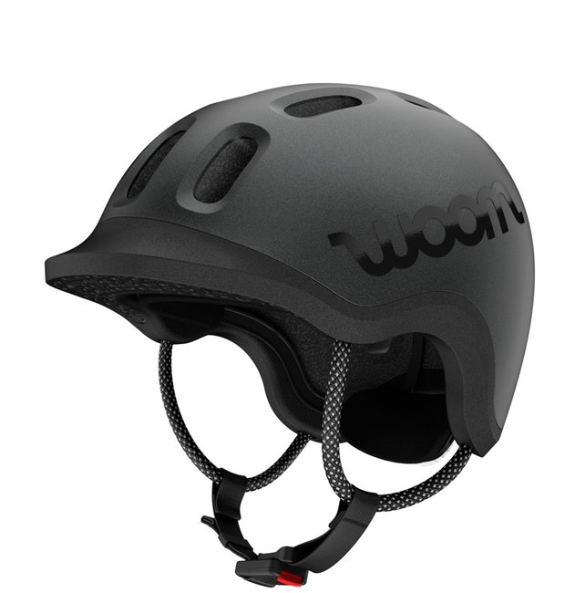 KASK WOOM READY CHARCOAL METALLIC CZARNY