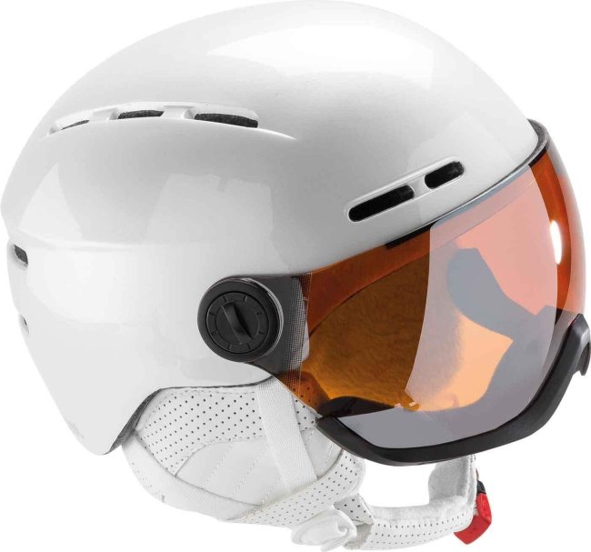KASK ROSSIGNOL VISOR LADY BIAŁY RKFH400 2018