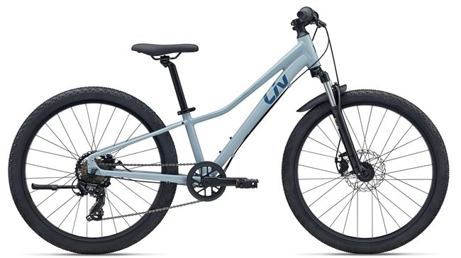 ROWER GIANT LIV TEMPT 24 DISC  JR DUSTY BLUE