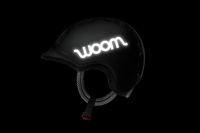 KASK WOOM READY CHARCOAL METALLIC CZARNY