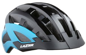 KASK ROWEROWY LAZER COMPACT DLX COMP BLUE/BLK 2021