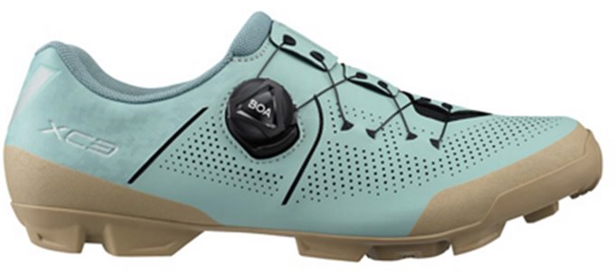 BUTY SPD SHIMANO SH-XC302 SURF BLUE DAMSKIE