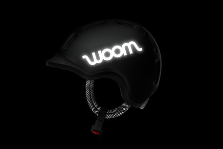 KASK WOOM READY CHARCOAL METALLIC CZARNY