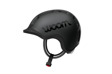 KASK WOOM READY CHARCOAL METALLIC CZARNY
